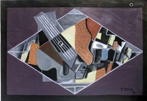 In the style of Braque