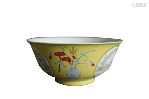 A Chinese Dou-Cai Porcelain Bowl