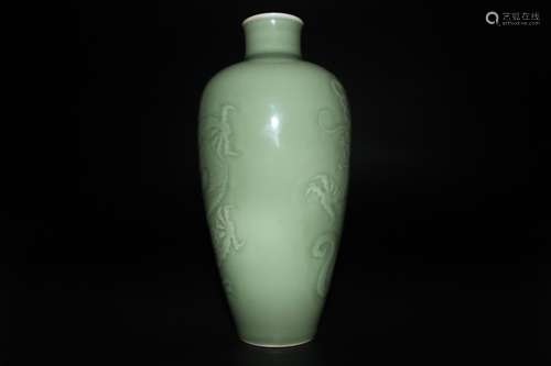 A Chinese Celadon Porcelain Vase