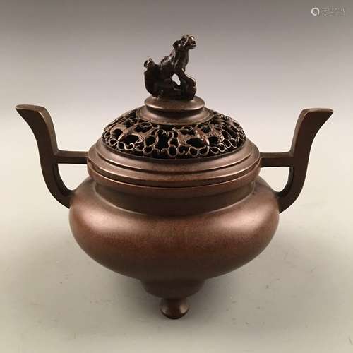 Chinese Bronze Censer, Xuande Mark