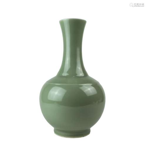 A Chinese Celadon Porcelain Vase