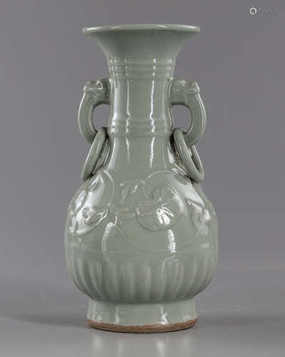 A Chinese celadon vase