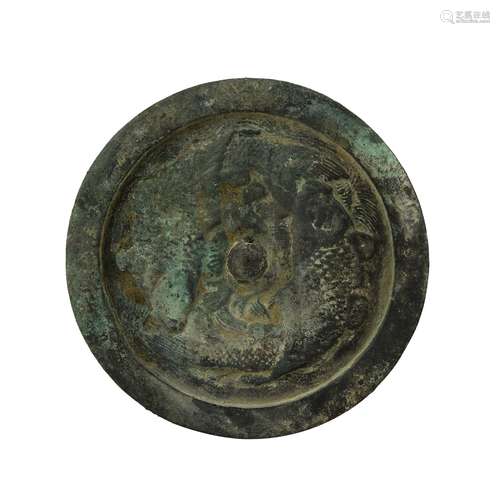 A Chinese Bronze Mirror