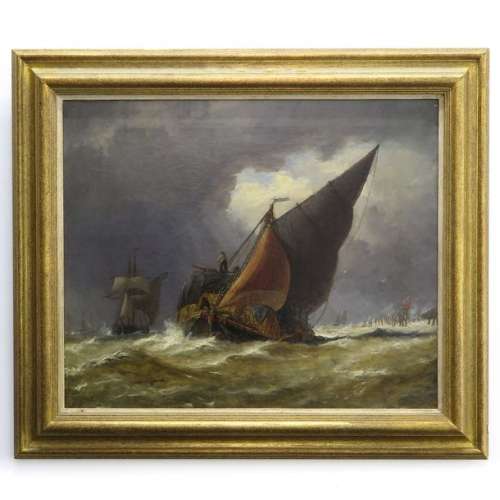 An Oil on Canvas Signed H. Nibbs