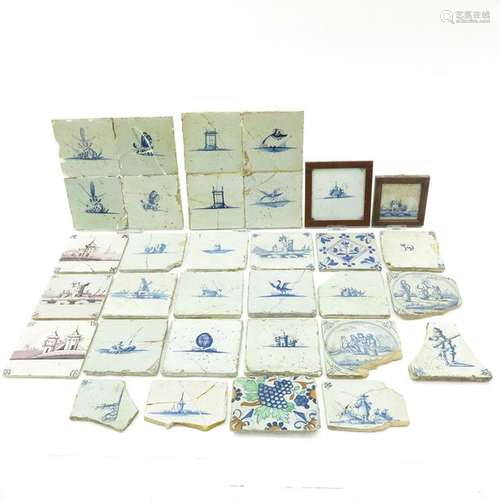 A Collection of Dutch Tiles