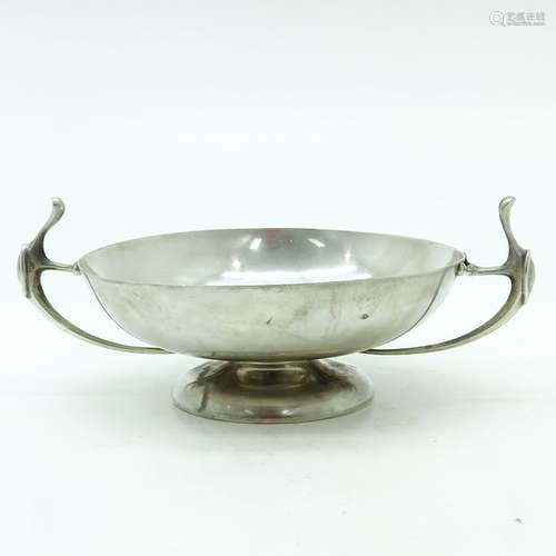 An English Silver Dish 1912