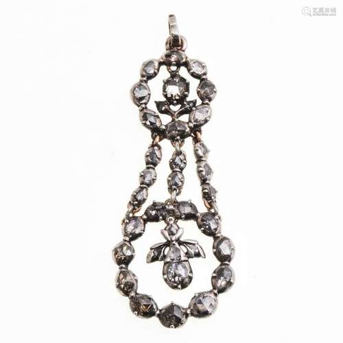 A 19th Century Diamond Pendant