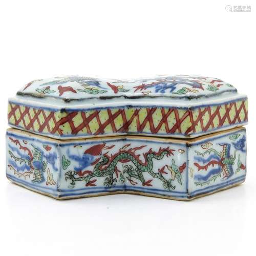 A Polychrome Decor Box