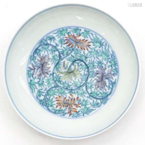 A Doucai Decor Dish