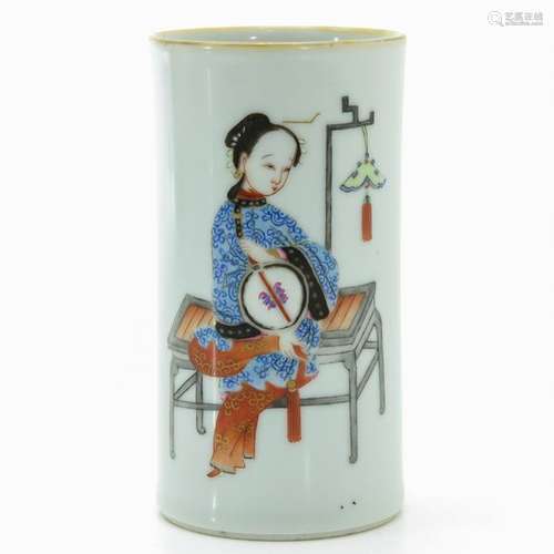 A Polychrome Decor Pencil Pot