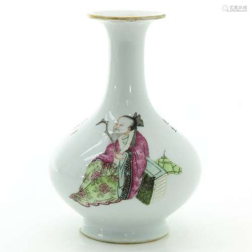 A Wu Shuang Pu Decor Vase