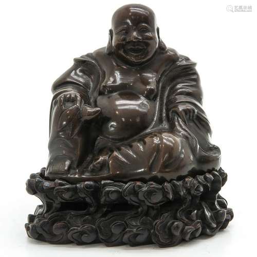 A Bronze Buddha Sculpture