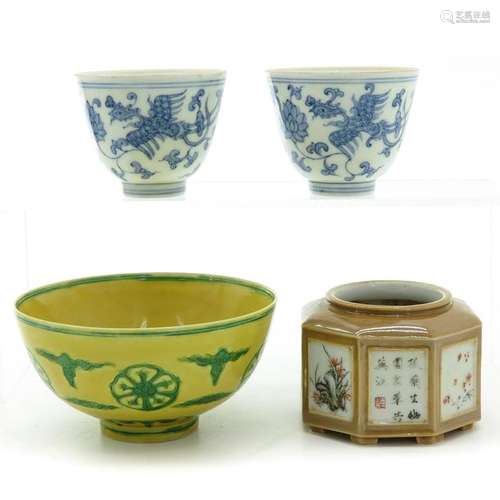 A Diverse Collection of Porcelain