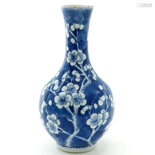 A Blue and White Decor Vase