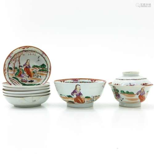 A Diverse Collection of Porcelain Items