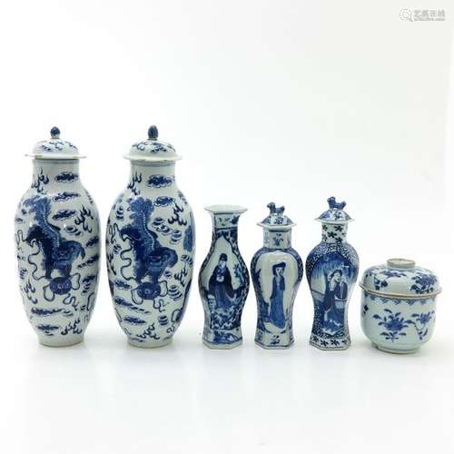 A Diverse Collection of Porcelain Items