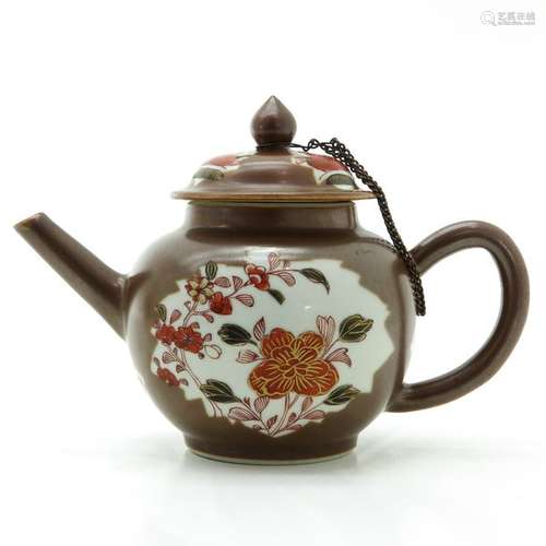 A Cappuccino Decor Teapot