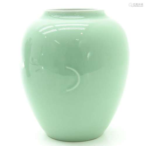 A Celadon Vase