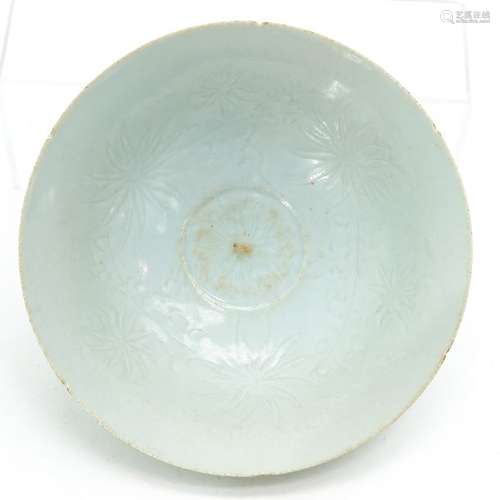 A Celadon Decor Bowl