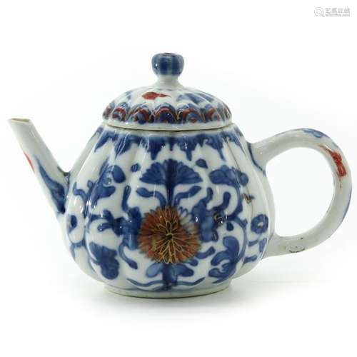 A Polychrome Decor Teapot