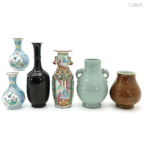 A Diverse Collection of Porcelain Items