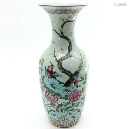 A Famille Rose Decor Vase