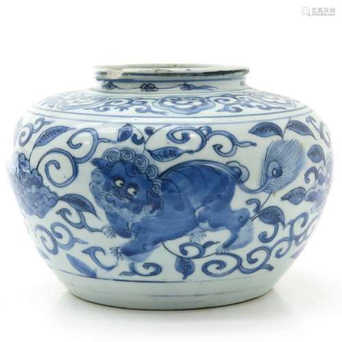 A Blue and White Decor Censer