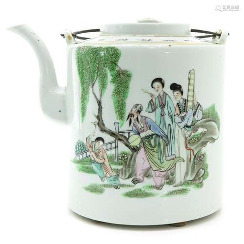 A Qianjiang Cai Decor Water Kettle