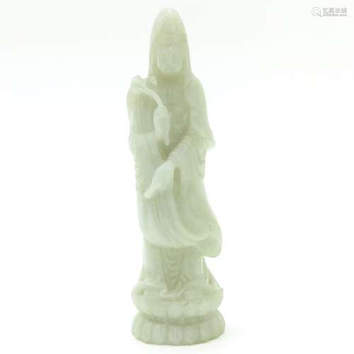 A Carved Jade Sculpture