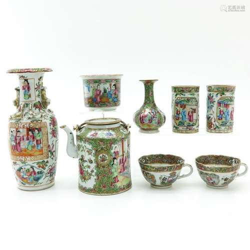 A Diverse Collection of Porcelain Items