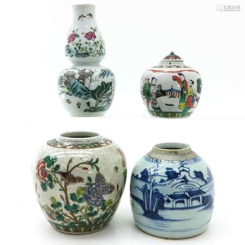 A Diverse Collection of Porcelain Items