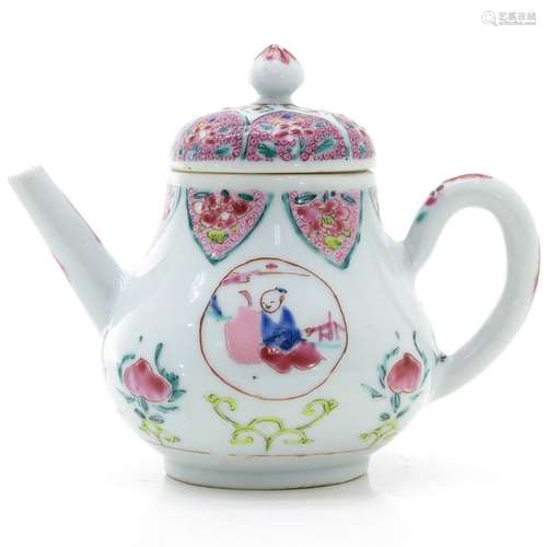 A Famille Rose Teapot