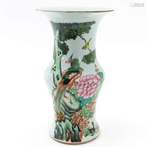 A Polychrome Decor Vase