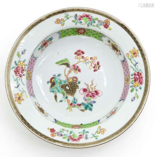 Two Famille Rose Decor Plates