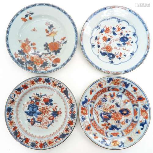 A Collection of Imari Decor Plates