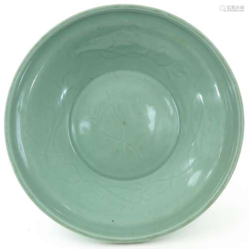 A Celadon Dish