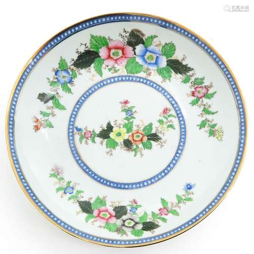 A Polychrome Decor Dish