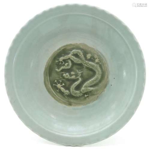 A Celadon Dish