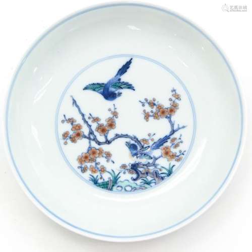 A Doucai Decor Dish