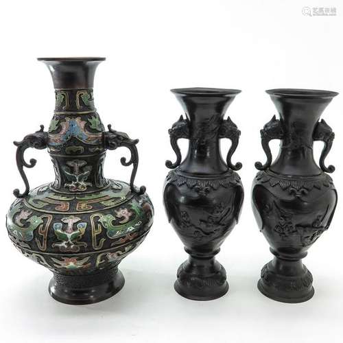 Three Vases