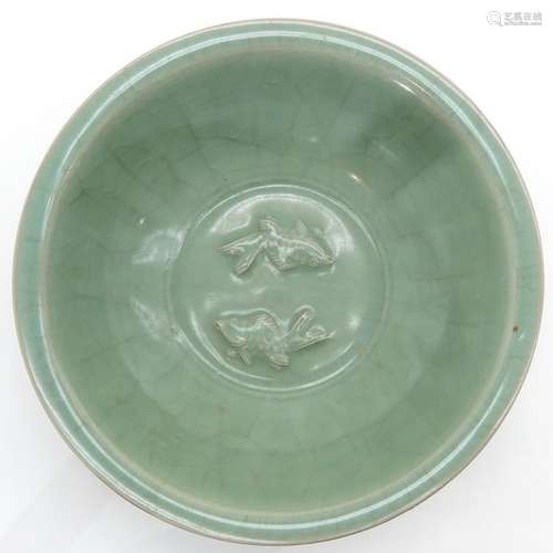 A Celadon Dish