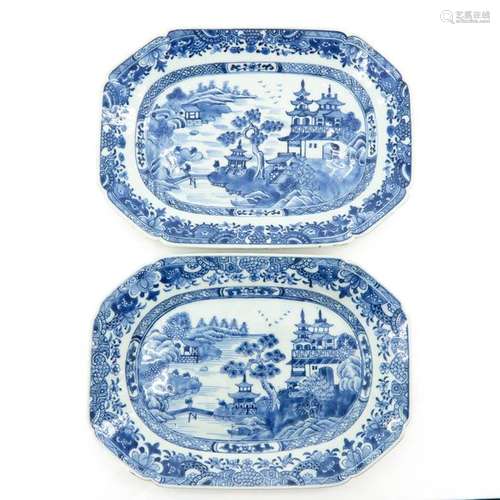 A Pair of Serving Platters