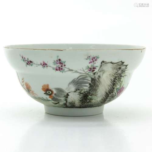 A Qianjiang Cai Decor Bowl