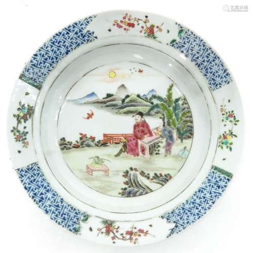 A Polychrome Decor Plate