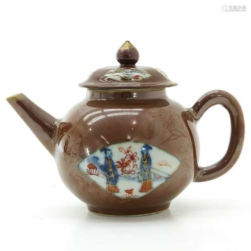 A Cappuccino Decor Teapot