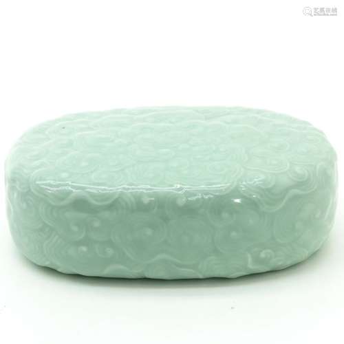 A Celadon Decor Arm Rest