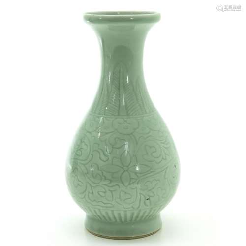 A Small Celadon Vase