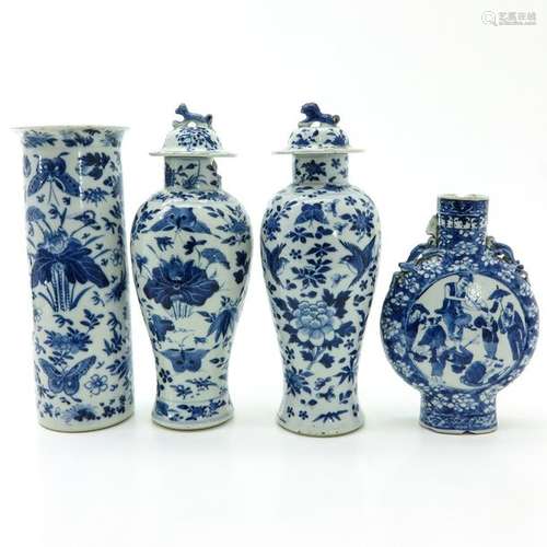 A Diverse Collection of Porcelain Items