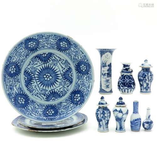 A Diverse Collection of Porcelain Items