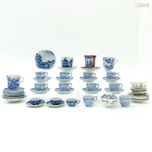 A Diverse Collection of Porcelain Items